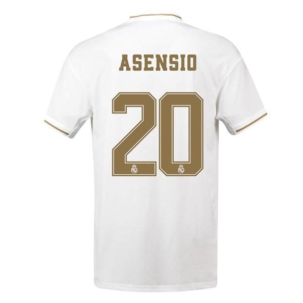 Camiseta Real Madrid NO.20 Asensio Primera equipación 2019-2020 Blanco